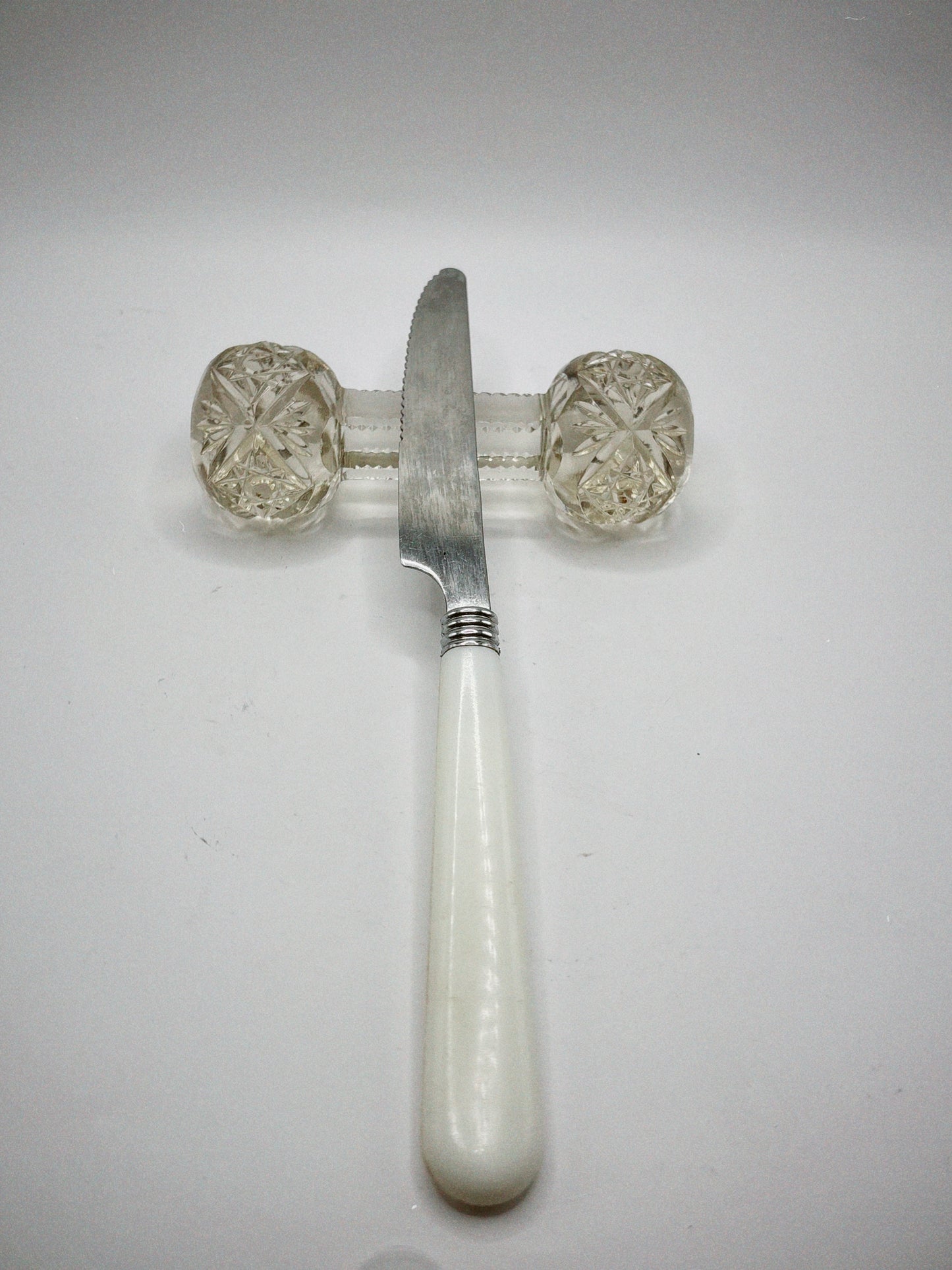 Clear Crystal Knife Rest