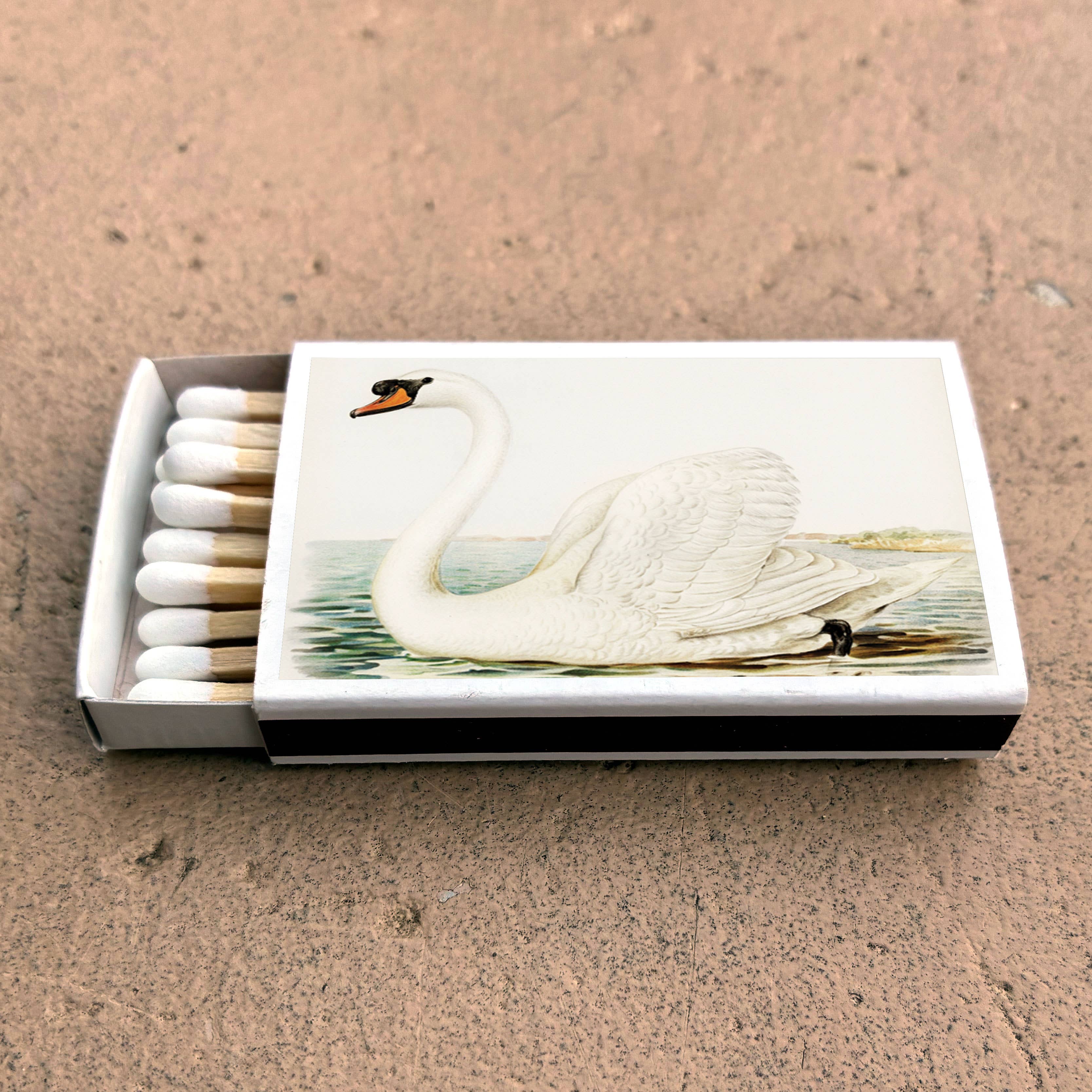 Swan Matchbox